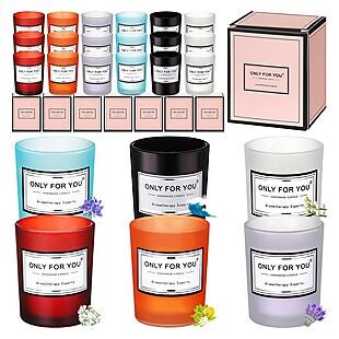 36ct Scented Candles $35