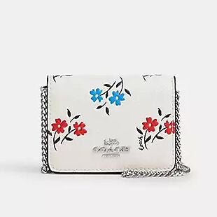Coach Outlet Mini Wallet on a Chain $59