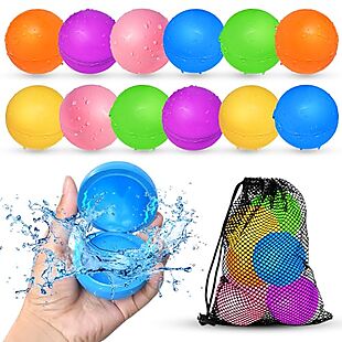 12pk Reusable Water Balloons $26