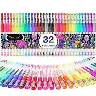 32ct Glitter Gel Pen Set $8