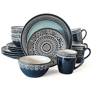 16pc Medallion Stoneware Set $45