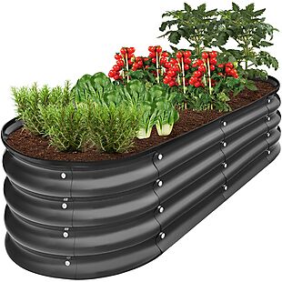 4' Oval Garden Bed $38 Shipped!