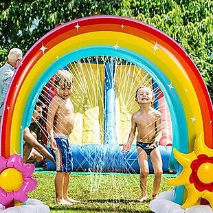 Inflatable Rainbow Sprinkler $25 Shipped