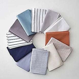 100% Cotton Percale Sheet Sets from $20