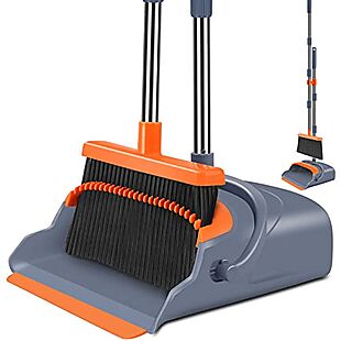 50% Off Extendable Broom & Dustpan Set