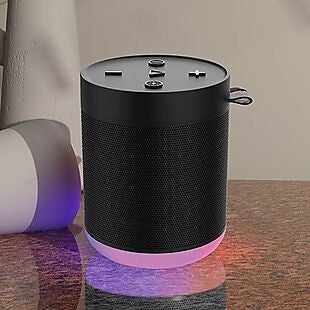 Mini LED Bluetooth Speaker $20 Shipped