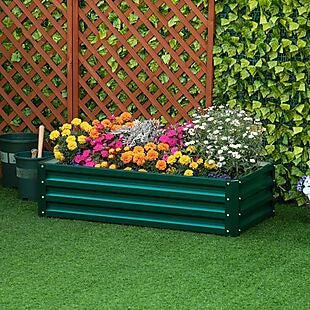 Galvanized Raised Garden Bed $36