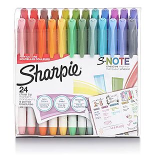 69% Off 24ct Sharpie S-Note Markers