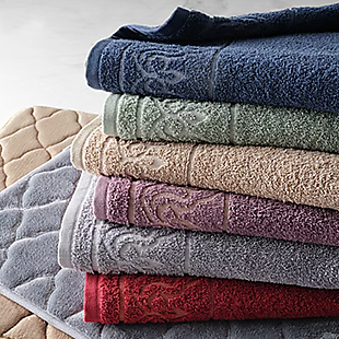 Bath Towels from $5 at JCPenney