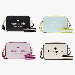 Kate Spade Leather Camera Bag $99 Shipped