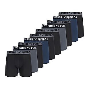 10pk Puma Boxer Briefs $23