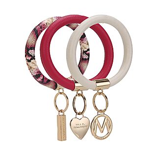 3pc Bracelet Key Rings $19