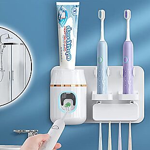 Toothpaste Dispenser & Organizer $10