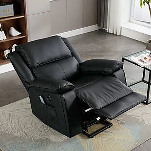 Genuine Leather Power Lift Recliner $410