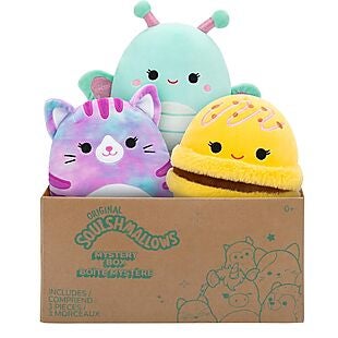 3ct Squishmallow Mystery Pack $23