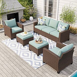 5pc Rattan Patio Set $615