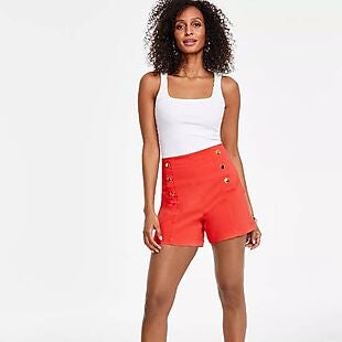 INC High-Rise Shorts $24