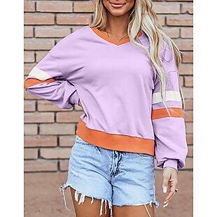 Women's Relaxed-Fit Sweatshirt $29