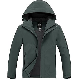 Men's Hooded Jacket $22