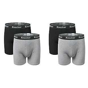 4pk Men's Cotton Boxer Briefs $10 Shipped