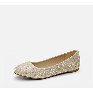 Rhinestone Ballet Flats $16 Shipped