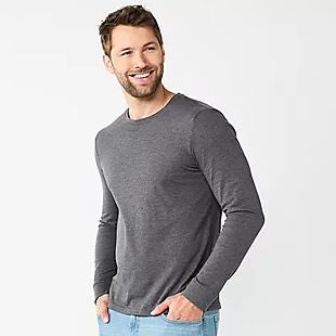 Sonoma Supersoft Long-Sleeve Tees $12