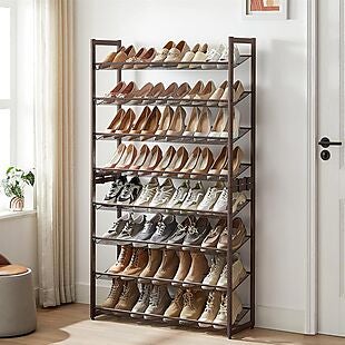 8-Tier Shoe Organizer $60 Shipped