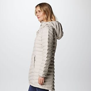 72% Off Columbia Mid Down Hooded Jacket