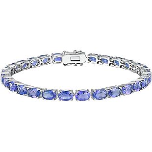 Tanzanite Tennis Bracelet $19 Shipped