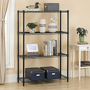 4-Shelf Wire Shelving Unit $40 Shipped