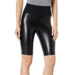 Spanx Faux-Leather Bike Shorts $8 Shipped