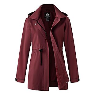 Women's Hooded Rain Jacket $38 Shipped