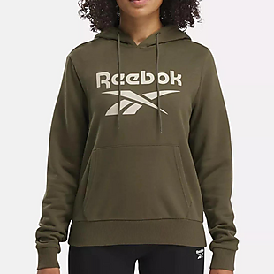 Reebok Big Logo Hoodie $18 Shipped