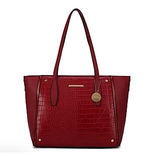 MKF 14" Embossed Tote $39 Shipped