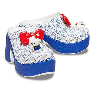 Crocs Hello Kitty Clogs $61 Shipped