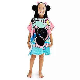 Kids' Hooded Bath Wraps $8