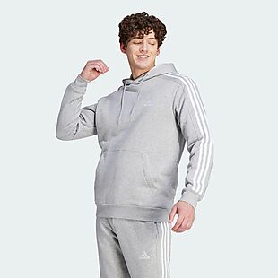 Adidas Men's Fleece Hoodie $18 Shipped