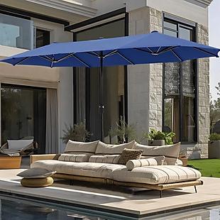 13' Double-Sided Patio Umbrella $84