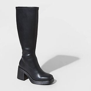 Women's Block Heel Boots $20