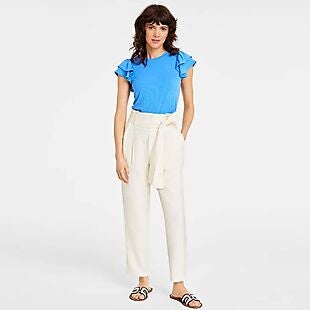 Macy's Belted Pants $18