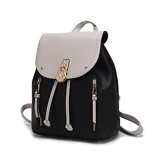 MKF Faux-Leather Backpack $42