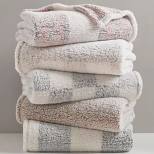 Alpine Valley Sherpa Throw $10