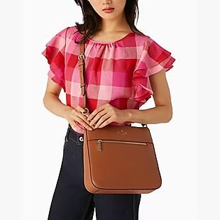 Kate Spade Leather Crossbody $85