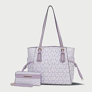 MKF Tote & Wallet Set $59 Shipped