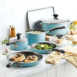 50% + 15% Off Farberware 15pc Cookware