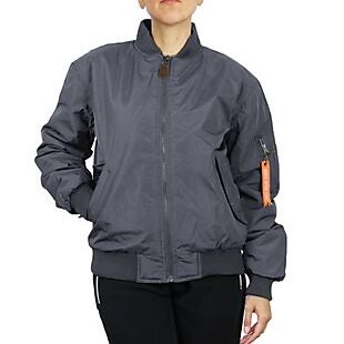 Women's Bomber Jacket $30