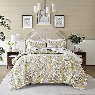 9pc Paisley King-Size Comforter Set $32