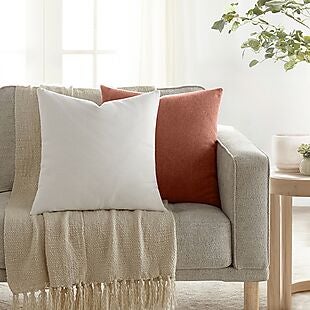 Throw Pillow with Removable Case from $27