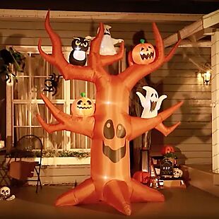 9' Halloween Inflatable Tree $65