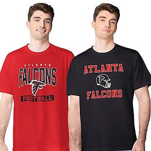 2pk NFL T-Shirts $23